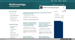 Desktop Screenshot of medknowledge.de