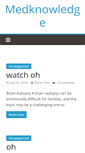 Mobile Screenshot of medknowledge.info